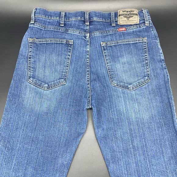 Wrangler Regular Fit Mens 34 x 29 (33 x 28.5 Actually) Denim Jeans 96FXVSD - Picture 3 of 9